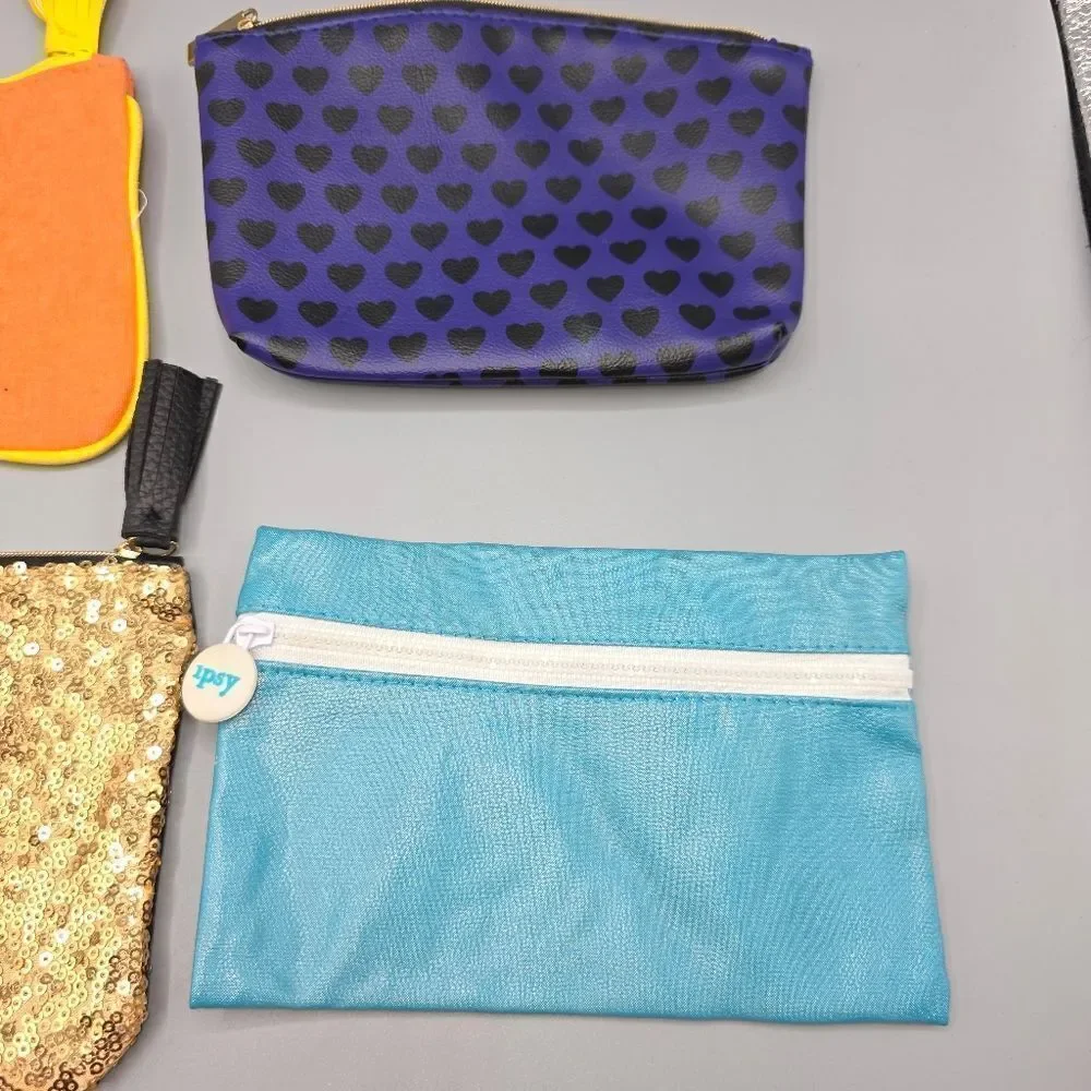 ipsy Travel Makeup Pouches Lot Of 4